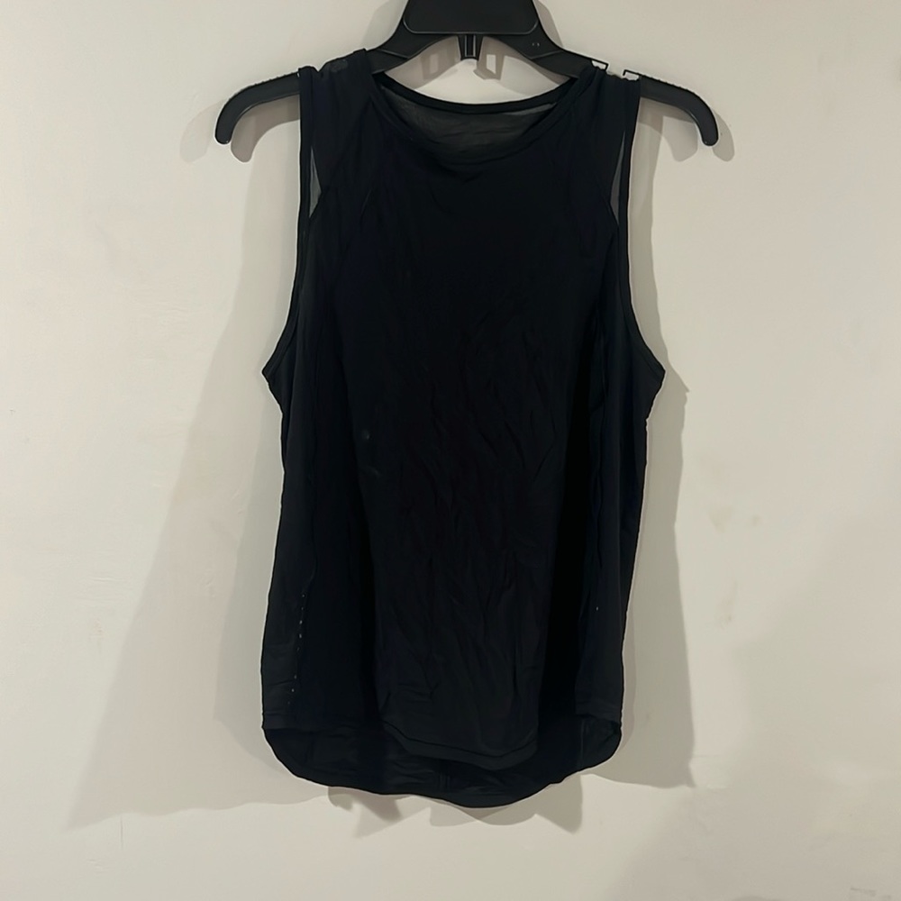 Black loose Lulu Lemon top